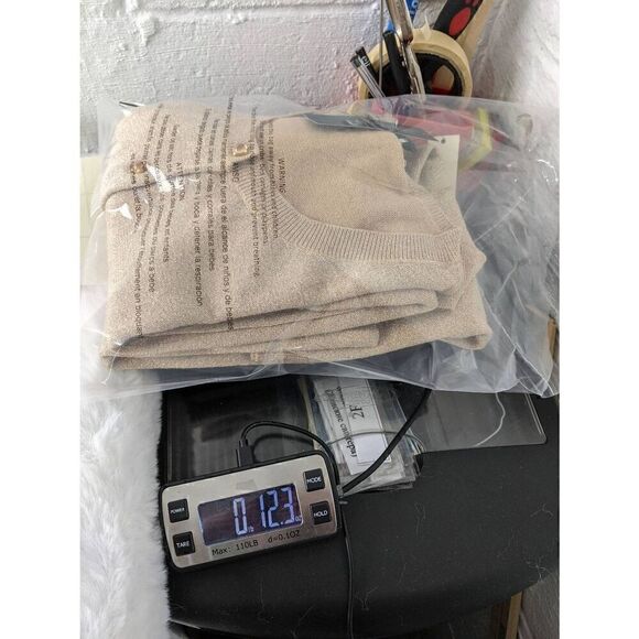 Talbots Womens Knit Good Metallic Turtleneck Sweater Button up Front Cardigan 2 - Picture 15 of 15